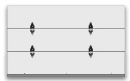 Picture of TODCO STYLE GP 96"W X 100"H DROP-IN DOOR PRE-PAINTED WHITE