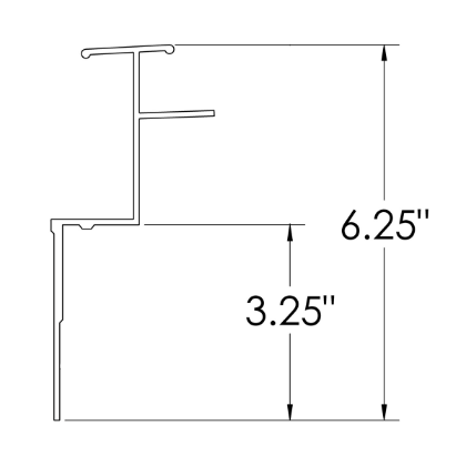 Picture of TOP RAIL MICKEY NEW STYLE 26' OEM 5299717