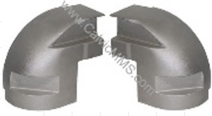 Picture of AM HAIRE (NEW STYLE) CAST ALUMINUM CORNER CAP (LEFT FRONT) - OEM # 00200