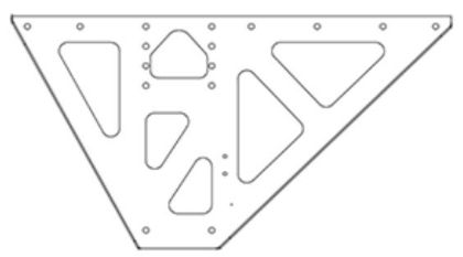 Picture of BRACKET, WABASH, L/G MOUNTING, IN MOUNT, RS, GALV