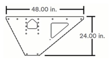 Picture of BRACKET, HYUNDAI, L/G MOUNTING, RS, GALV