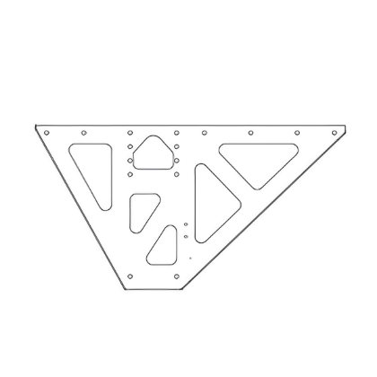 Picture of BRACKET, WABASH, L/G MOUNTING, IN MOUNT, CS, GALV