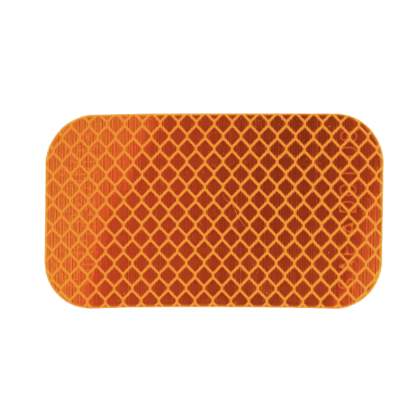 Picture of RETRO-REFLECT 2" X 3-1/2" REFLECTOR YELLOW