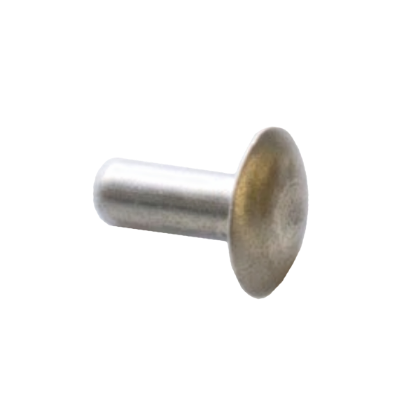 Picture of 1100F(SOFT) SOLID ALUMINUM RIVET  1/4 X 1  BRAZIER HEAD