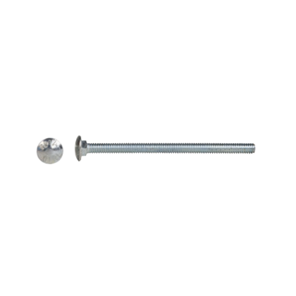 Picture of (100 BOX) 1/4-20 X 3 FULL THREAD CARRIAGE BOLT ZINC PLATED
