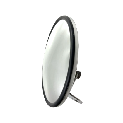 Picture of 8" CONVEX MIRROR WITH OFFSET STUD. STAINLESS STEEL ONE PER BOX 6 PER CASE