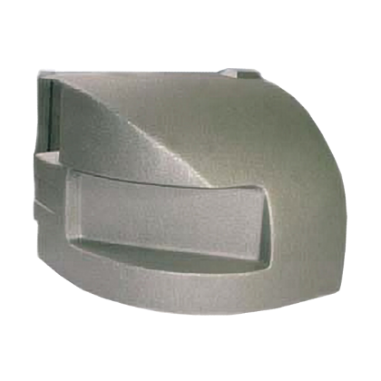 Picture of GRUMMAN FREIGHTSTAR (NEW STYLE) ALUMINUM CORNER CAP (RIGHT FRONT) - OEM # 45100110 & 114