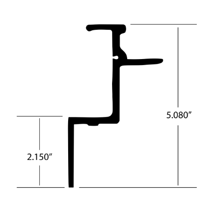 Picture of AM HAIRE TOP RAIL 26'