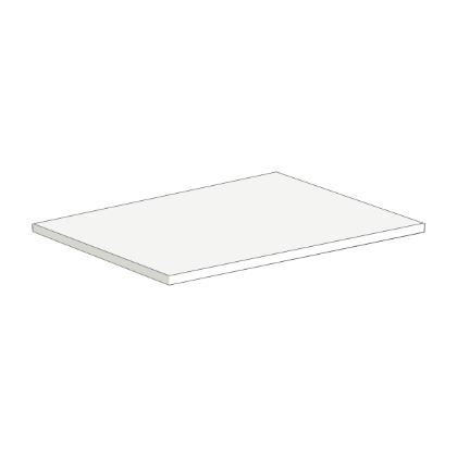 Picture of DOOR BLANK COMPOSITE 1/2"X49"X110.5" WHT/WHT (DURAPLATE-PNL10) (OLD FP # DURAPLATE-PNL10)
